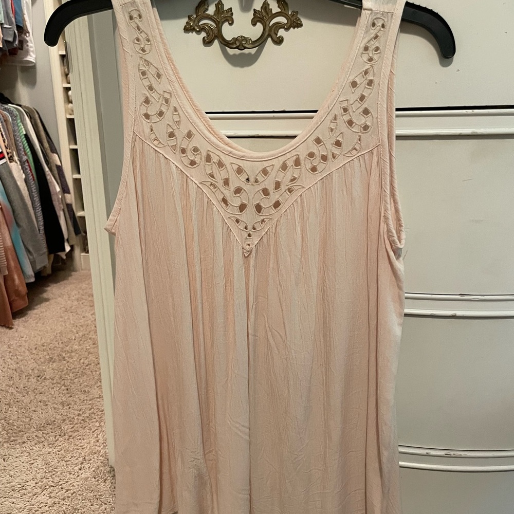 pale pink tank